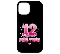 Officially 12 Year Old Birthday Celebration Funny Youth Kid Carcasa para iPhone 12 mini