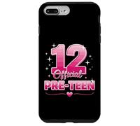 Officially 12 Year Old Birthday Celebration Funny Youth Kid Carcasa para iPhone 7 Plus/8 Plus
