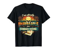Officially Unavailable For Standard Testing Retro Sunset Camiseta