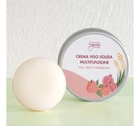 Officina dei Saponi Crema facial sólida multifunción arroz, rosa y granada, 45 g