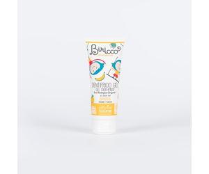 Officina Naturae | Delicada pasta de dientes para niños, sabor plátano, con extractos biológicos de membrillo, manzanilla y caléndula, efecto calmante y calmante, 75 ml