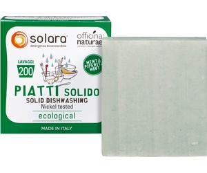 officina naturae Jabón Sólido para Lavar Platos - Menta - Forma cúbica officina naturae