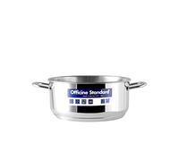 Officine Standard 0216 Cazuela fnd INOX Off/Stand Sara 2 Asas, 16 ollas, Cocina, Acero, Gris