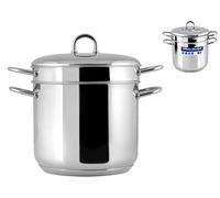 Officine Standard 5239 cuocipasta, Acero Inoxidable, Plata, 2 Unidad