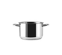 Officine Standard INOX Sara cm14 - Ollas y preparación de Cocina, 1,2 litros, Acero Inoxidable