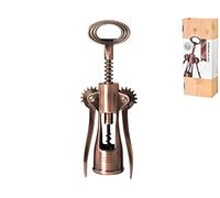 Officine Standard Sacacorchos con 2 palancas cobrizo Elite-Utensilios de Cocina, Acero aleado, Rame, 9x5x2,5 cm