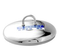 Officine Standard Tapa de Acero Inoxidable Sara 22 Ollas y preparación de Cocina, Metal, Plateado, 22 cm