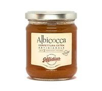 Offidius - Mermelada EXTRA de Albaricoque - 220 gr - Made in Italy