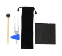 OFFIGAM 1 juego Herramientas Musicales de Diapasón para de Chakras Diapasón Aluminio Incluye Martillo Paño de Limpieza y Bolsa de Almacenamiento para de Sonido y