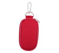 OFFIGAM 1 Pieza Paquete de dispensación de Aceite Esencial Mini Poseedor básico Manga de Soporte de Aceite Esencial Soporte de Almacenamiento de Aceite Tela Oxford Rojo