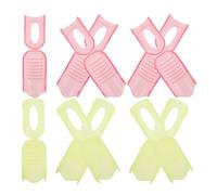 OFFIGAM 10 piezas Clips Plásticos Quitaesmalte Gel Ajustables para Uñas con Diseño Antideslizante Herramienta Profesional para Esmalte y Uñas Acrílicas Colores Únicos Semitransparentes