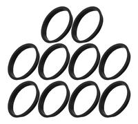 OFFIGAM 10 Piezas Juntas de Goma de Sellado para Fontanería Juntas Tóricas para Fregadero de Cocina y Baño Sello de Cono de Nitrilo Resiste Aceites Preciso para Desagües y Válvulas