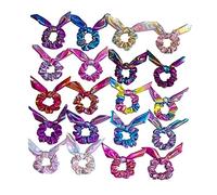 OFFIGAM 10 Unidades De Coleteros Elásticos Para El Pelo Para Mujer Dorados Y Rosas Para Niña Y Mujer Coleteros Elásticos De Tela Coleteros Para Niña