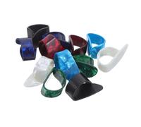 OFFIGAM 12piezas Púas De Guitarra Púas Planas De Celuloide Mediano Para Guitarra Acústica Para Fingerstyle