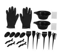 OFFIGAM 1juego Kit De Herramientas De De Cabello Para Uso Casa y Salón Incluye Herramientas Prácticas Para Teñir Cabello Sin Desorden Para