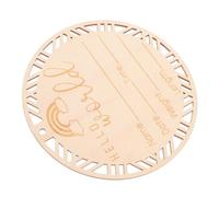 OFFIGAM 1Juego Letrero DIY Tablero de Madera Natural para Decoración de Guardería y Fotografía de Accesorio