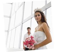 OFFIGAM 1pieza Diadema De Novia Barroca Rhinestones De Boda Elegante Para Fotografía y Eventos Especiales Diseño Lujoso y Detalle Delicado Accesorio Para Novias y Cosplay