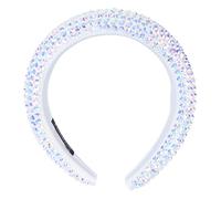 OFFIGAM 1pieza Diadema Para Mujer Brillante Diseño De Rhinestone Tocado Elegante Para Bodas y Fiestas Accesorio De Cabello De Estilo Barroco Para Novias y Celebraciones Especiales