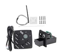 OFFIGAM 1pieza Micrófono De Guitarra Eq e para Instrumentos De Folk De Instalar Negro