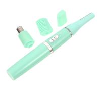 OFFIGAM 1pieza Recortadora Eléctrica De Cejas Usb Recargable Afeitadora Facial Creativa Para Mujeres Trimmer Seguro Para Depilación De Vello Fino Verde