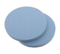 OFFIGAM 2 Piezas Almohadilla Redonda de Yoga Antideslizante de Caucho Tpe para Codos y Rodillas, Versátil y Flexible para Sesiones de Terapia y Pilates