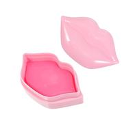 OFFIGAM 20 Pegatinas Mascarilla Hidratante para Labios Agua y Glicerina, Suavizante y Rejuvenecedora, para Mujeres, Cuidado de Noche Potente