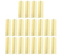 OFFIGAM 20piezas Protectores Metálicos de Esquinas para Cajas de Madera Cantoneras Estilo Chino para Joyeros Protección Resistente y Fácil Instalación