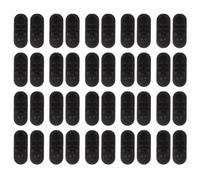 OFFIGAM 25 Clips de Conexión de Cadena de Plástico Negro para Persianas Enrollables y Verticales, Compatibles y Fáciles de Reemplazar en Tiendas