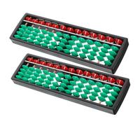 OFFIGAM 2piezas Abaco De Plástico Retro para Herramienta Educativa De Cálculo para Matemáticas Chinas y Desarrollo Cognitivo Material Resistente Juguete Didáctico Infantil