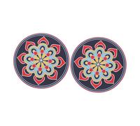 OFFIGAM 2piezas Cojín Para Cuencos De Canto Almohadas Antideslizantes Para Diseño Estético Compatibles Con Técnicas De Relajación