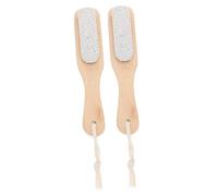 OFFIGAM 2piezas Herramientas Para Exfoliar Los Pies De Madera Molinillos Exfoliantes Para Pies Herramienta De Pedicura Para Eliminar Durezas Cuidado De Casa