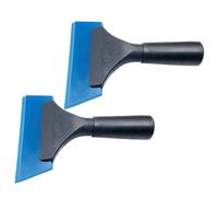 OFFIGAM 2piezas Raspador para Vinilo de Coche con Mango de Caucho Negro Espátula para Película Automotriz Herramienta Multiusos para Aplicación de Vinilo y Limpieza de Adhesivos