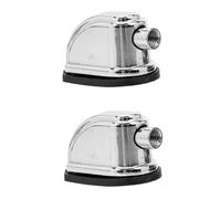 OFFIGAM 2piezas Snare Drum Lugs Zinc Alloy Connectors Set Strong Hooks for Drum Kit Accessories Professional Replacement Parts