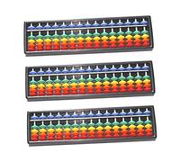 OFFIGAM 3 Piezas 15 ábaco de Color Juguetes educativos de matemáticas ábaco de matemáticas Juguetes de matemáticas Juguetes Marco de cálculo de ábaco Estudiantes calculando Abaco