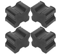 OFFIGAM 4 Espaciadores de Resorte Helicoidal Delanteros para Automóviles, Kit Amortiguador de Goma Antishock, Accesorios para Coche Compatibles Camiones y Suv, Mejora Absorción Impactos