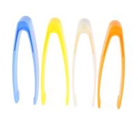 OFFIGAM 4 Piezas Pinzas de Plástico para Desarrollo Motriz Fino Coloridas Ergonómicas para Sensoriales y Actividades de Clasificación