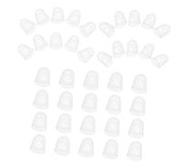 OFFIGAM 40 piezas Protector de Dedos de Silicona para Guitarra S Protector de Dedos para Práctica de Ukulele y Guitarra y Eficiencia el Aprendizaje