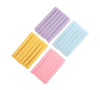 OFFIGAM 48 Piezas Esponjas Faciales Comprimidas Esponjas Limpiadoras Faciales Naturales Para Mujeres Almohadillas Exfoliantes Colores Surtidos