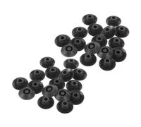 OFFIGAM 50 Piezas Tapón para Puerta de Coche y Faldones Laterales de Goma Negro Alta Durabilidad y Fácil Instalación