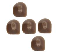 OFFIGAM 5piezas Bloque De Goma Para Flauta Almohadillas Para Sordina De Flauta Accesorios Para Instrumentos Musicales Practica