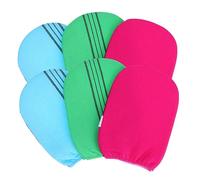 OFFIGAM 6 Piezas Guantes De Baño Exfoliantes Guantes De Ducha Para Eliminar Células Muertas Para Uso o Ducha