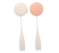 OFFIGAM 8 Piezas soplo de polvo de maquillaje de belleza puff de belleza para polvo Profesional de esponjas faciales bocina soplo de polvo fijador esponjas para pintar la cara el plastico