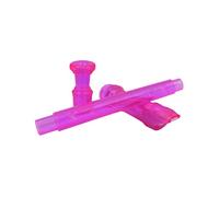 OFFIGAM 8agujero Flauta Dulce Soprano Abs Transparente Para Principiantes Instrumento Musical Versátil Para Escuelas y Aprendizaje Aleatorios