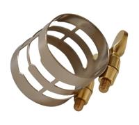 OFFIGAM Abrazadera de Boquilla para Saxofón Clip Portátil de Cobre para Instrumento Accesorio Profesional para Músicos y Amantes del Saxo