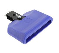 OFFIGAM Accesorio De Percusión Para Batería De Percusión Latina, De Plástico Azul Abrazadera De Montaje, Sonido Agudo y Portátil Para Estante De Cencerro