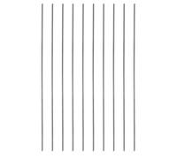 OFFIGAM Alambre de Tungsteno de 2 Mm para Hornos de Cerámica, 20 Cm Precortado, Resistente al Calor, 10 Piezas para Colgar y Quemar Joyas, Accesorios para Fabricación de Cerámica