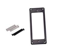 OFFIGAM Anillos de Montaje de Metal Plano para Pastillas Humbucker de Guitarra de Acabado Brillante Dimensiones Internas Distancia entre Tornillos