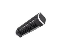 OFFIGAM Base Refrigerante para Portátil con Ventilador Metálico Silencioso y Ajustable Soporte Elevador con USB Ventilador Multifuncional para Ordenador y Escritorio Color Negro