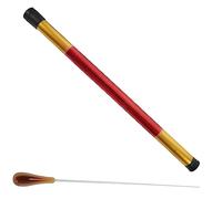 OFFIGAM Bastón de Conductor Musical con Tubo de Almacenamiento Bastón de de Alta para Conciertos y Estudiantes Diseño Único y Duradero
