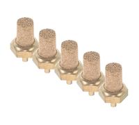 OFFIGAM Boquilla de Filtro de Cobre para Máquina de Nieve de Escenario, 5 Piezas, Filtro para Generador de Espuma y Piedra de Aire, Accesorio para Compresor y Efectos Obsequios en Eventos